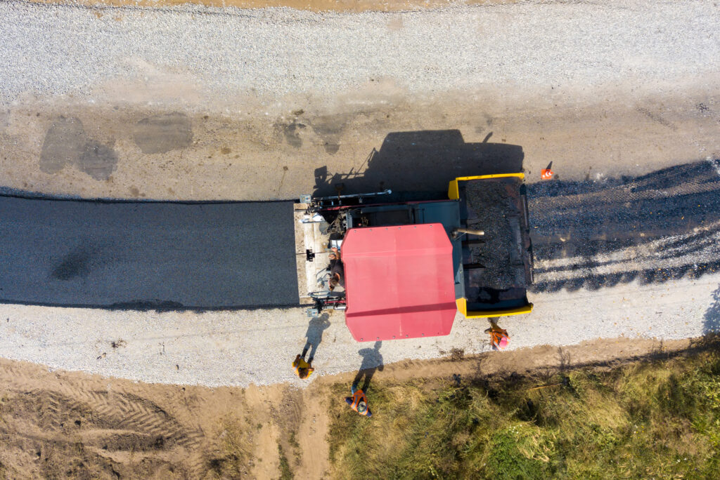 Rozściełacz do asfaltu - kurs